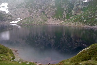 Il lago alpino Seja