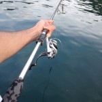 attrezzatura spinning luccio