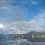 riflessi e nuvole