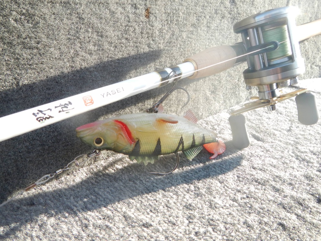 Shimano Yasei Jerk 4oz & Perch Storm