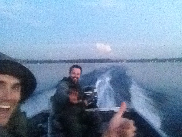Flying Fishing Boat!