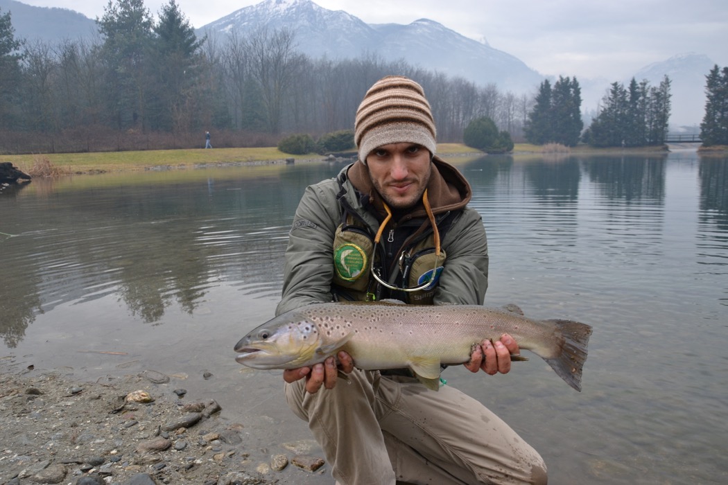 Grande Trota Fario - pesca a mosca - Pietro Invernizzi