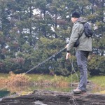 Stefano in pesca