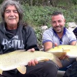 celebs celebrities fishing famous people personaggi famosi a pesca pescatori famosi amanti della pesca sportsmen actors politicians sportivi