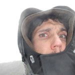 Pietro affronta le intemperie!