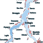 mappa lago como