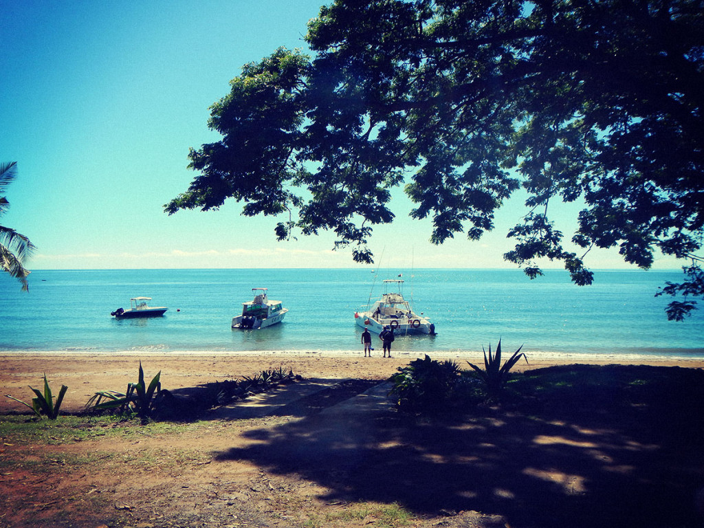 Primo incontro con il Blue Marlin, magnifico catamarano da pesca in Madagascar