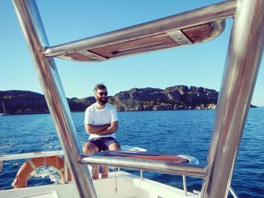 Entusiasmo alla partenza