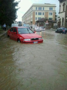 Il Seveso esonda