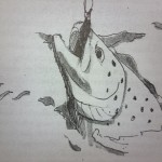 Illustrazione del libro "Trote a revù"