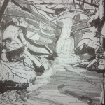 Illustrazione del libro "Trote a revù"