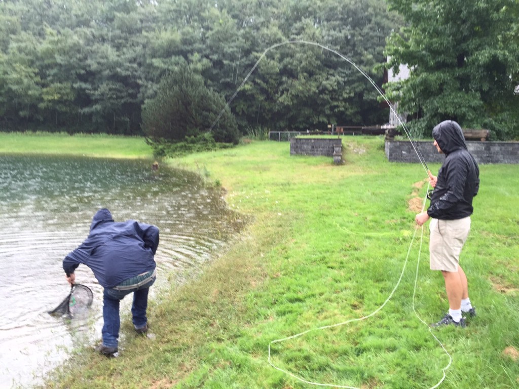 azione di pesca