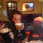 La fine di giornata: medie al pub!