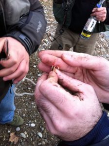 Rara immagine delle passate pescate natalizie