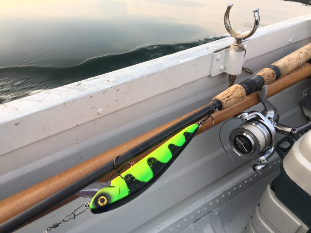 Storm crank, gloomis imx, shimano aerospin 4000, power pro 30lbs