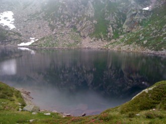 Il lago alpino Seja