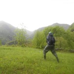 Vitta a pesca di prati e montagne...