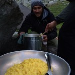 Risotto alla milanese... in quota!